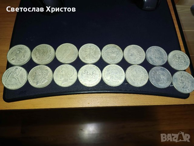 Продавам Американски долари монети - имитация, снимка 4 - Нумизматика и бонистика - 44417571