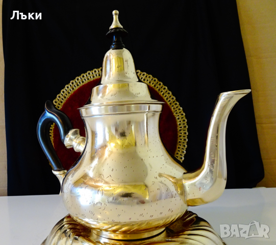 Кана,чайник бронз 1 кг. , снимка 4 - Антикварни и старинни предмети - 36470585