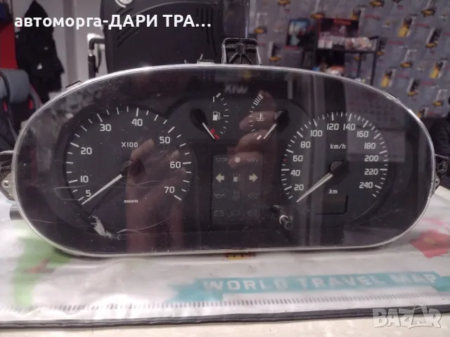 Табло уредно (километраж)за Рено Сценик бензин 2000г. 