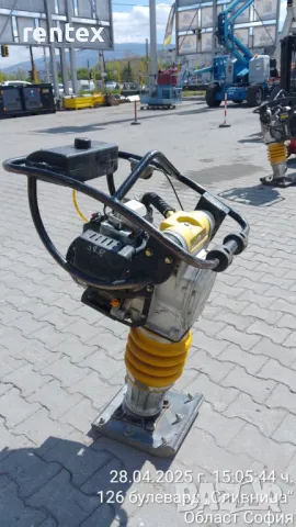 Трамбовка пачи крак 75 кг Cimex TR75 2017, снимка 1