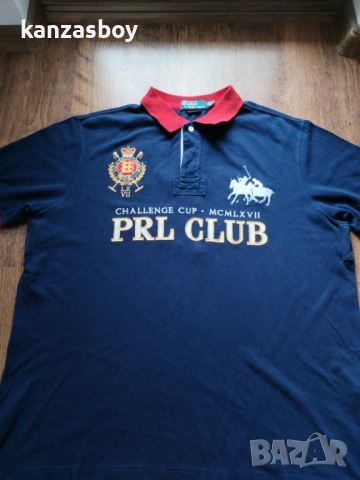 polo ralph lauren - мъжка винтидж тениска 2ХЛ , снимка 6 - Тениски - 54078084