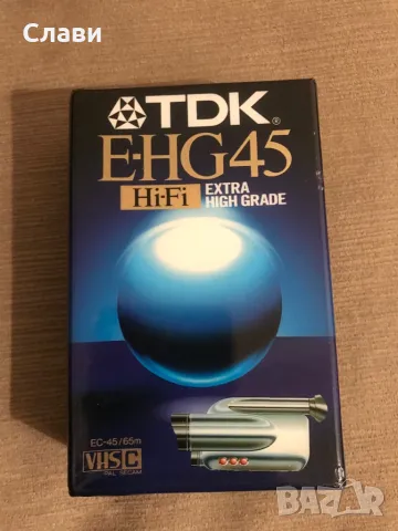 Нови видеокасети VHS-C/VHS, снимка 4 - Плейъри, домашно кино, прожектори - 48436998