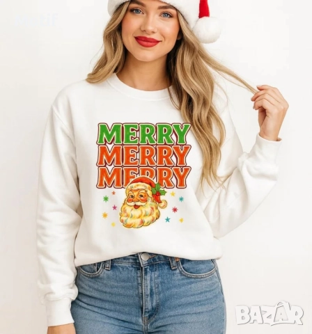 Коледни тениски с щампа за цялото семвйство, снимка 5 - Тениски - 52522983