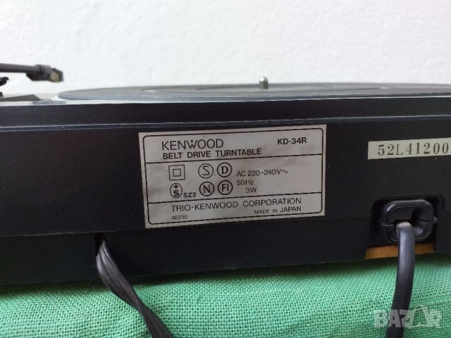 KENWOOD KD-34R Automatic   Грамофон, снимка 11 - Грамофони - 29504083