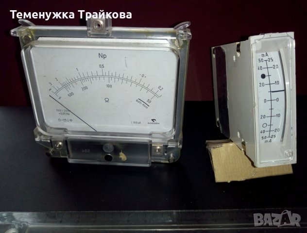 Аналогови измервателни системки - дБ, дБ/В, dB и Np (по снимки), снимка 5 - Друга електроника - 39836647