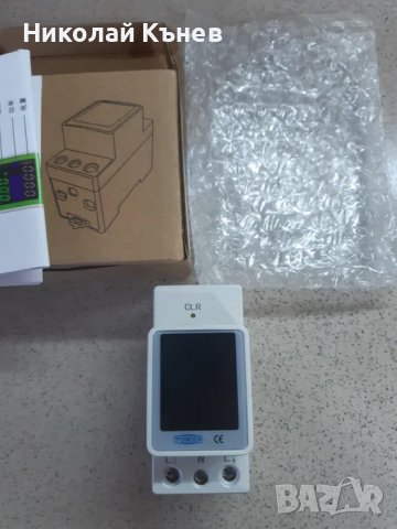 Контролен електромер TOMZN 4 в 1 за DIN рейка | 100A, снимка 5 - Друга електроника - 39871159