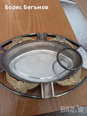 Ретро пепелник, снимка 2 - Антикварни и старинни предмети - 53146952