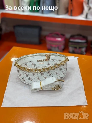 Guess Дамска Чанта Тип Банан Гес - Налични Различни Цветове  Код E488, снимка 12 - Чанти - 50596489