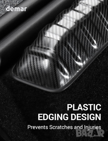 BASENOR Tesla Model 3 Предпазител на прага на багажника, снимка 5 - Аксесоари и консумативи - 44518622