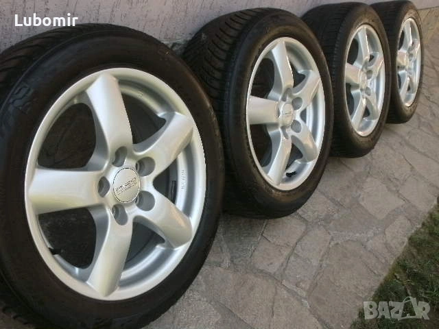 16 цола 5 х 112 мм 4 бр лети джанти - Mercedes-Benz - Rial Made in Germany !, снимка 4 - Гуми и джанти - 54347252
