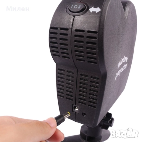 КОЛЕДЕН Лазерен проектор Window Projector, снимка 4 - Плейъри, домашно кино, прожектори - 52337628