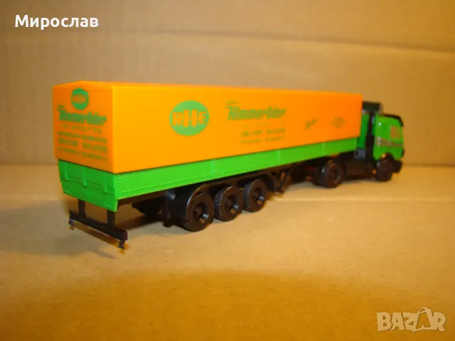 HERPA H0 1/87 MERCEDES BENZ  КАМИОН ТИР МОДЕЛ ИГРАЧКА КОЛИЧКА, снимка 6 - Колекции - 48577506