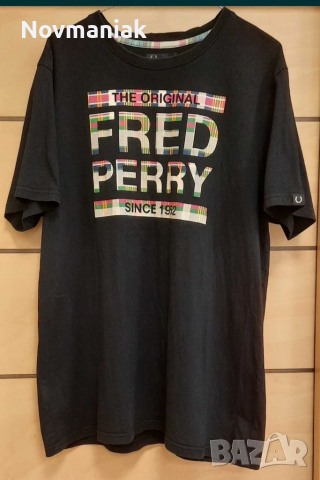 Fred Perry-Много Запазена, снимка 2 - Тениски - 36490705
