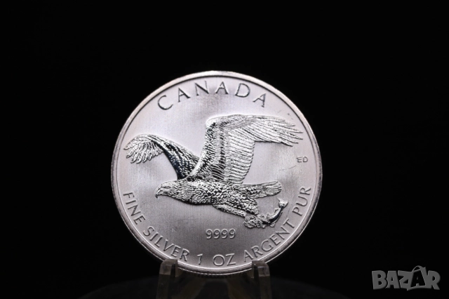 Кленов лист, Канада - серия  - 3 х 1 oz / унция, инвестиционно сребро, снимка 2 - Нумизматика и бонистика - 51991008