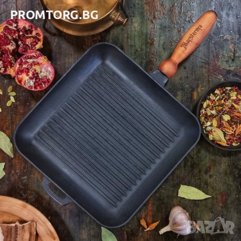 Скара чугунена лята квадратна или кръгла ТМ "МАЙСТЕРНЯ", различни размери