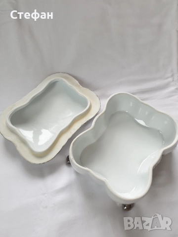 Порцеланова кутия Лимож, снимка 6 - Антикварни и старинни предмети - 52451703