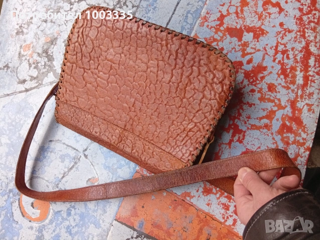 Дамска чанта от естествена кожа , снимка 4 - Чанти - 53915736