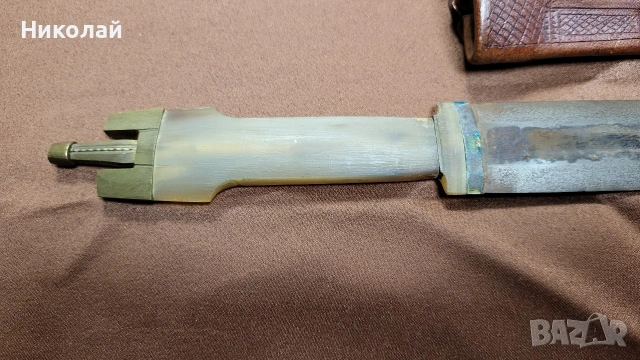 Щик, нож, кама Африка Африкански кинжал, снимка 4 - Антикварни и старинни предмети - 53175269