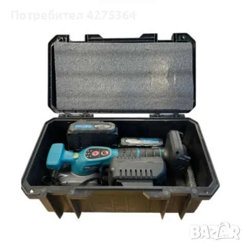 Акумулаторна вендуза за плочки 36V 8Ah KraftRoyal BG с две батерии FTTVM-318, снимка 2 - Куфари с инструменти - 49221514