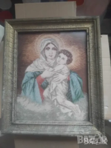 ХОРУГВА НА СВЕТИ МИНА И ДРУГИ ИКОНИ, снимка 13 - Икони - 50037729