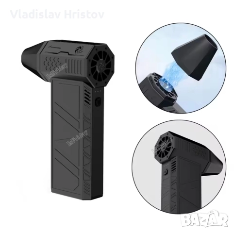 Оригинален Въздушен вентилатор - Turbo Fan X3, снимка 7 - Друга електроника - 52656890