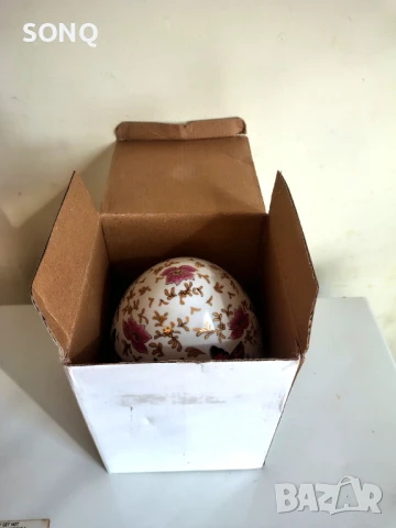 Прекрасно Колекционерско Голямо Порцеланово Яйце, снимка 9 - Декорация за дома - 51139195