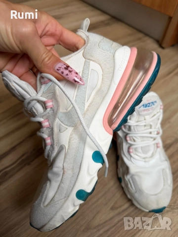 Оригинални Маратонки Nike Air Max 270 React ! 36 н, снимка 3 - Маратонки - 49717051