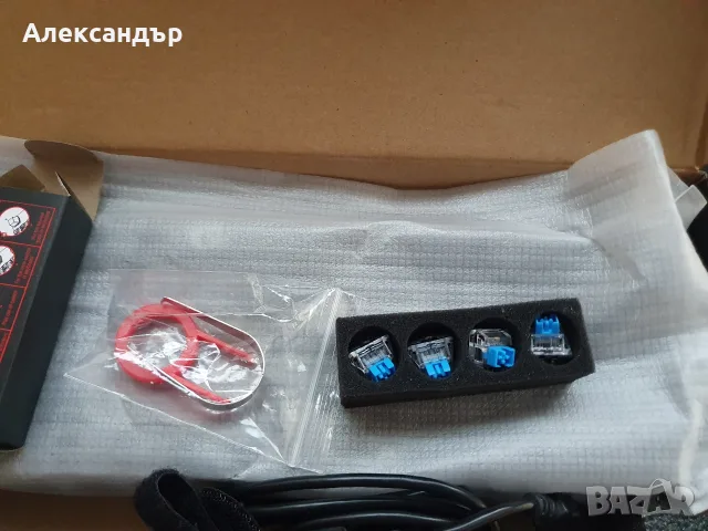 Механична клавиатура redragon jax k613-KB , снимка 6 - Клавиатури и мишки - 56063073