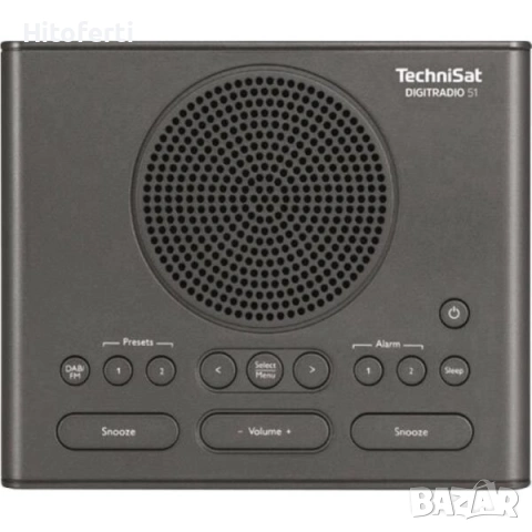 Радио будилник TechniSat DigitRadio 51 DAB+, FM AUX, снимка 2 - Други - 54347342