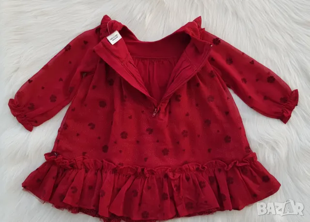 Детска рокля 12-18 месеца / ръст 86см. , снимка 5 - Бебешки рокли - 49647891