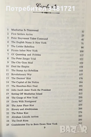 The Epic of New York City. A Narrative History, снимка 2 - История, политика и общество - 56301827