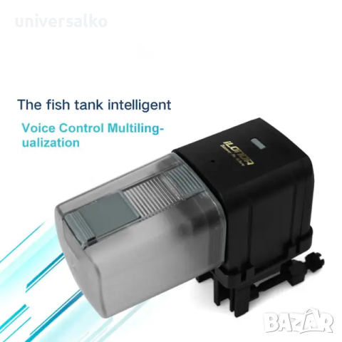 Автоматична WiFi хранилка за рибки и костенурки, храна за рибки, аквариум iLonda, снимка 4 - Други - 44757489
