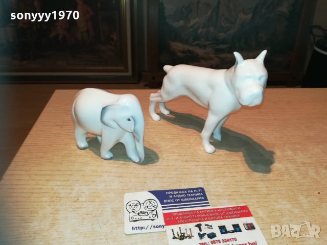 куче+слон-порцелан 0111201338, снимка 7 - Колекции - 30643643