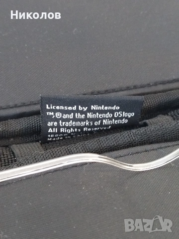 Продавам оригинална чантичка/калъфче за Nintendo DS Lite(DSL), снимка 5 - Аксесоари - 53312639