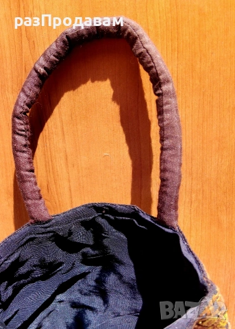 Мини Чантичка с шевици и мъниста, снимка 2 - Чанти - 54342220