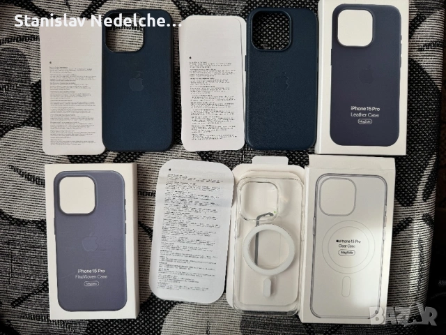 iphone 15 pro кейсове, снимка 6 - Калъфи, кейсове - 53229486