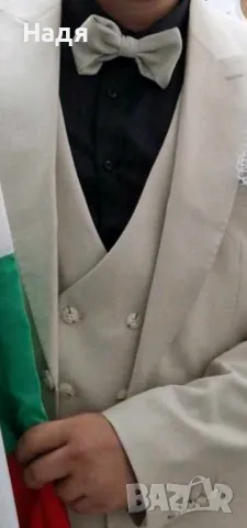 Мъжки елегантен костюм,голям размер , снимка 2 - Костюми - 48816456