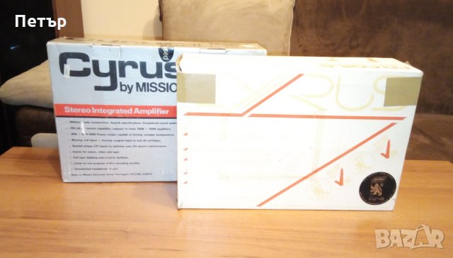 Mission Cyrus Two + PSX, Boxed Excellent , снимка 12 - Ресийвъри, усилватели, смесителни пултове - 31581134