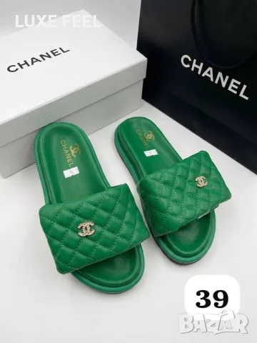 Louis Vuitton ⚜️ Gucci ⚜️Дамски Чехли , снимка 8 - Чехли - 55709814