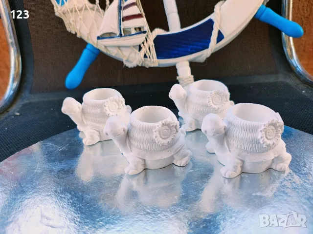 костенурки с отвор за декорация