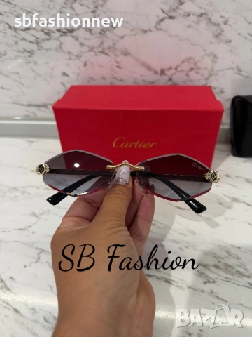 Cartier очила с лого, снимка 2 - Слънчеви и диоптрични очила - 54335587