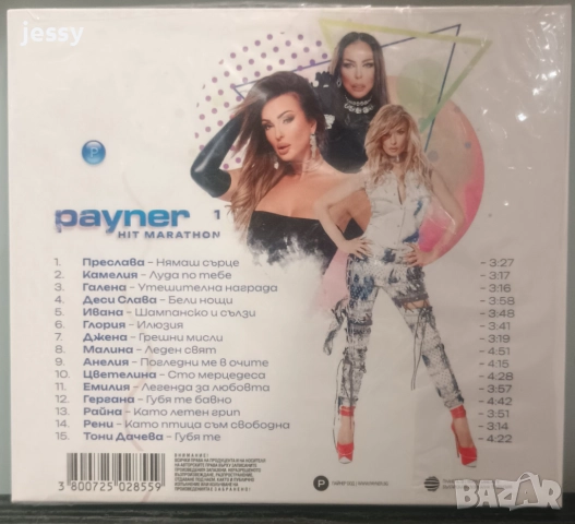 Пайнер Хит маратон 1, снимка 2 - CD дискове - 51735040