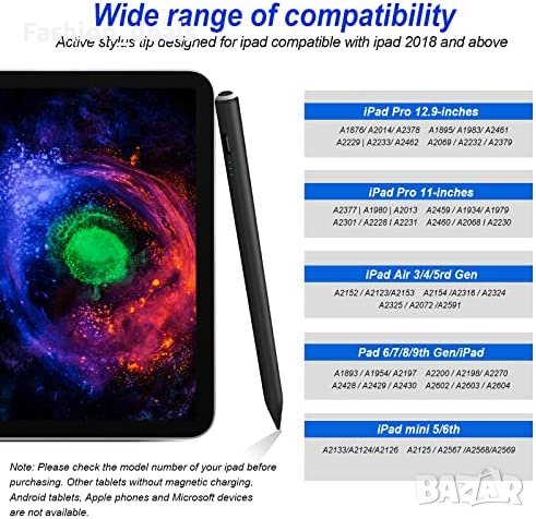 Нова писалка стилус за таблет iPad прецизен връх Писане/рисуване Айпад , снимка 2 - Други - 40698795