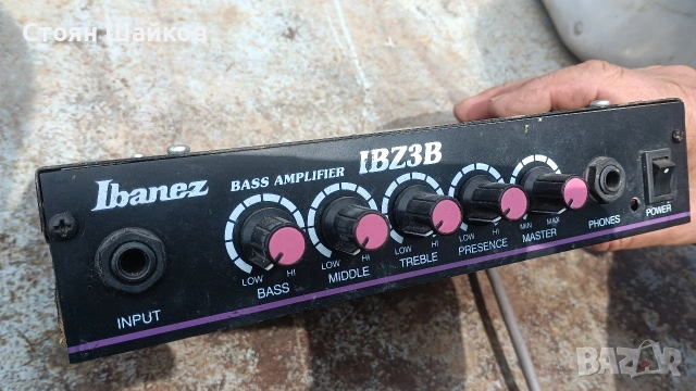 Ibanez ibz3b bass amplifier 