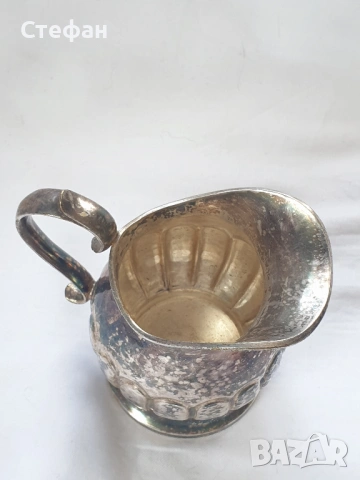 Посребрена каничка, снимка 2 - Антикварни и старинни предмети - 54306915