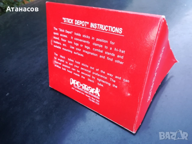 Държач за палки, чисто нов, снимка 3 - Ударни инструменти - 52897794