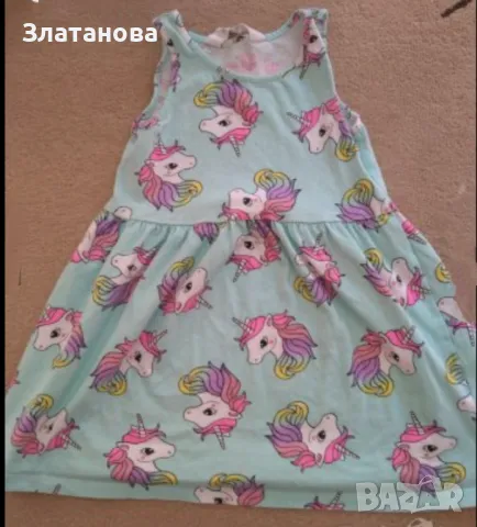 Рокля H&М 3-4 г., снимка 4 - Детски рокли и поли - 40142567