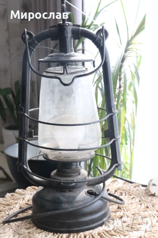 FEUERHAND D.R. PATENT ГАЗОВ ФЕНЕР ЛАМПА ПЕТРОМАКС PETROMAX, снимка 3 - Други - 53980932