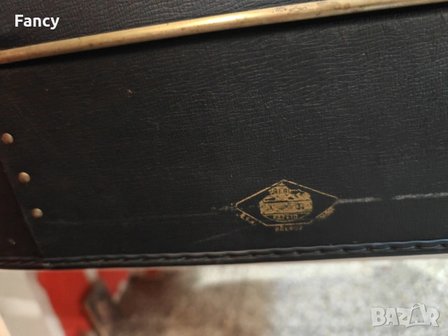 Чехословашки стар куфар 65/38 см, снимка 4 - Антикварни и старинни предмети - 53179968