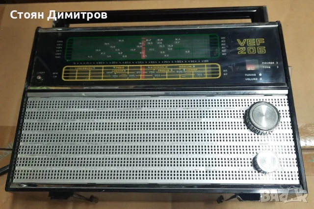 Съветски радиоприемник ВЕФ-206, VEF206